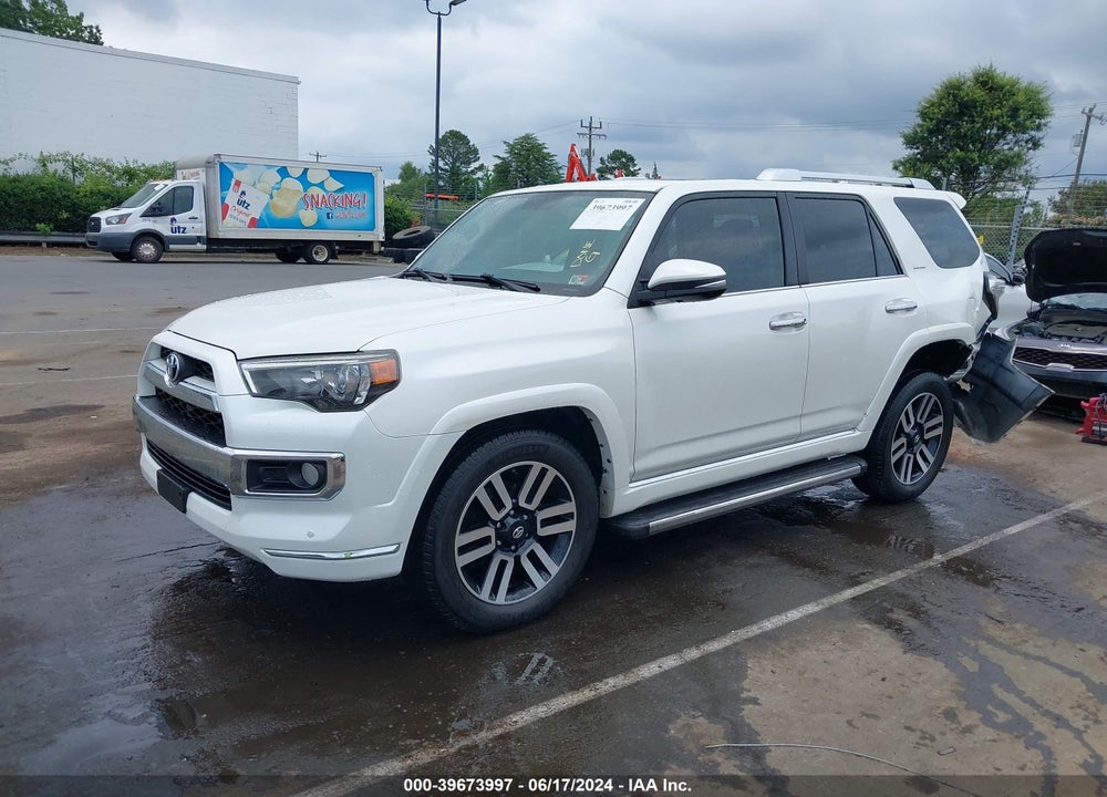 2016 TOYOTA 4RUNNER LIMITED VIN: JTEBU5JR2G5336099