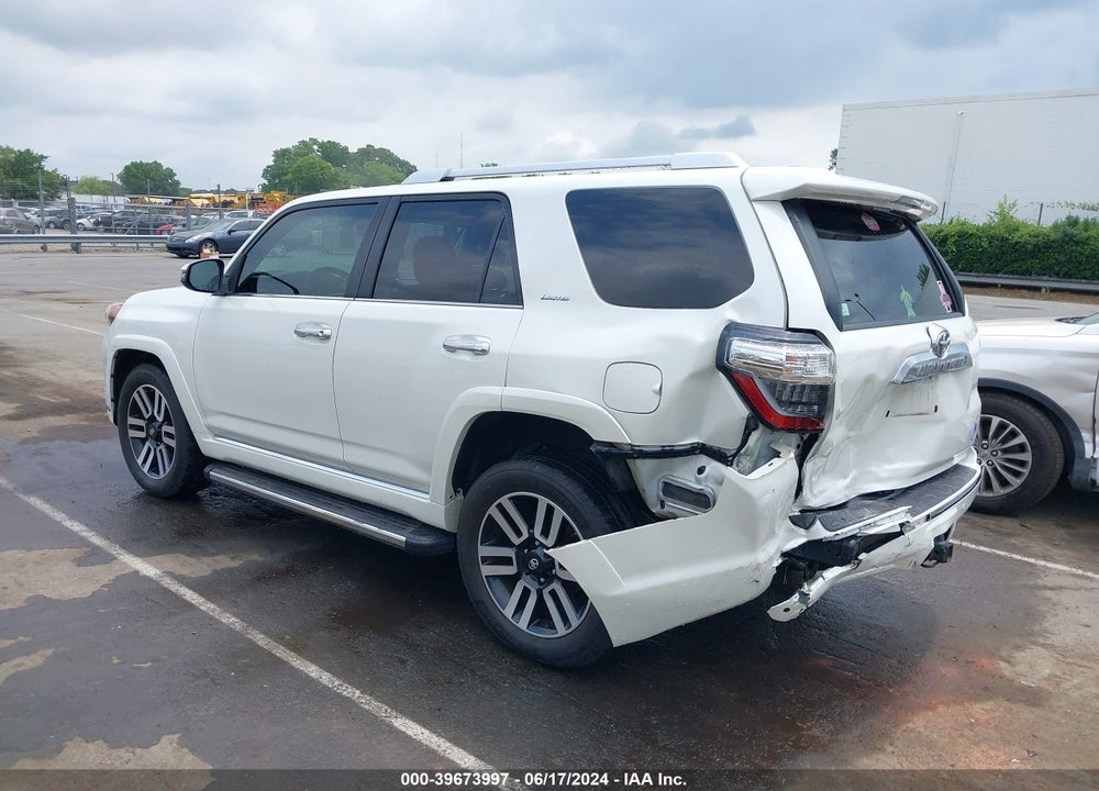 2016 TOYOTA 4RUNNER LIMITED VIN: JTEBU5JR2G5336099