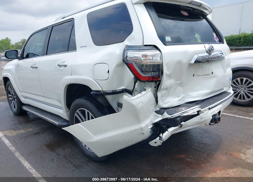 2016 TOYOTA 4RUNNER LIMITED VIN: JTEBU5JR2G5336099