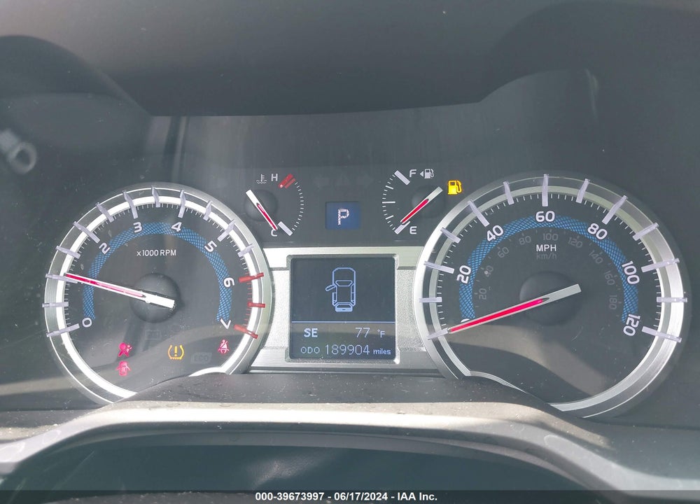 2016 TOYOTA 4RUNNER LIMITED VIN: JTEBU5JR2G5336099