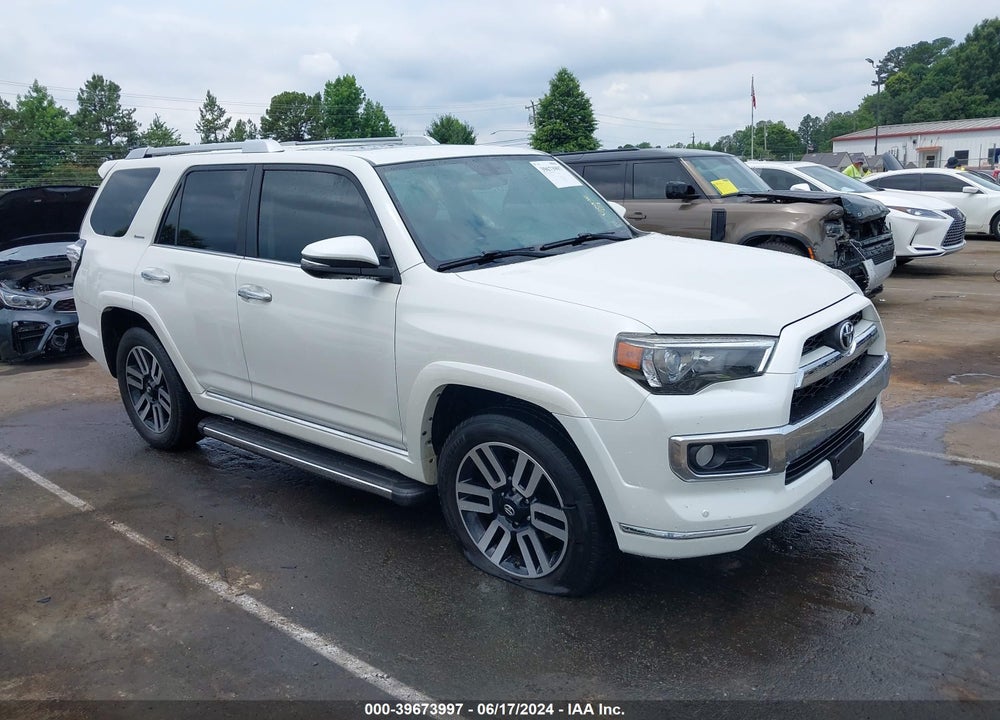 2016 TOYOTA 4RUNNER LIMITED VIN: JTEBU5JR2G5336099