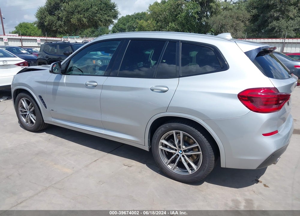 2018 BMW X3 XDRIVE30I VIN: 5UXTR9C59JLD62599