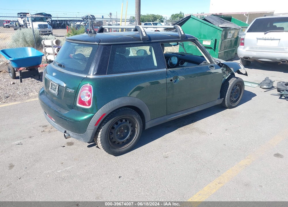 2012 MINI COOPER VIN: WMWSU3C5XCT259391