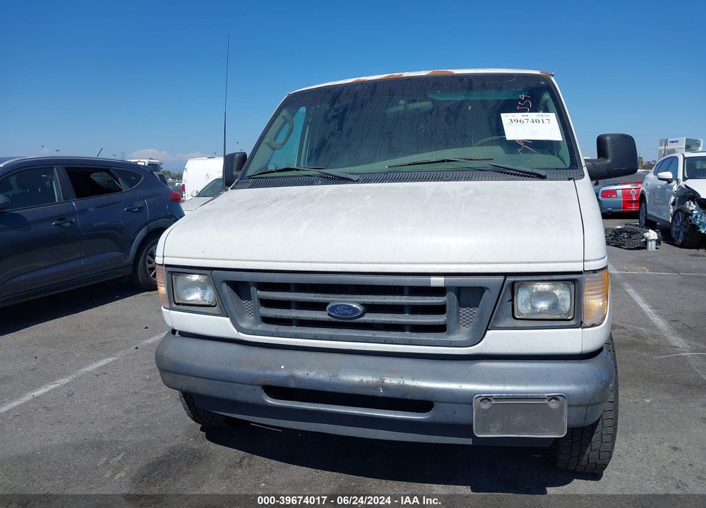 2003 FORD ECONOLINE E250 VAN VIN: 1FTNE24L23HA32333