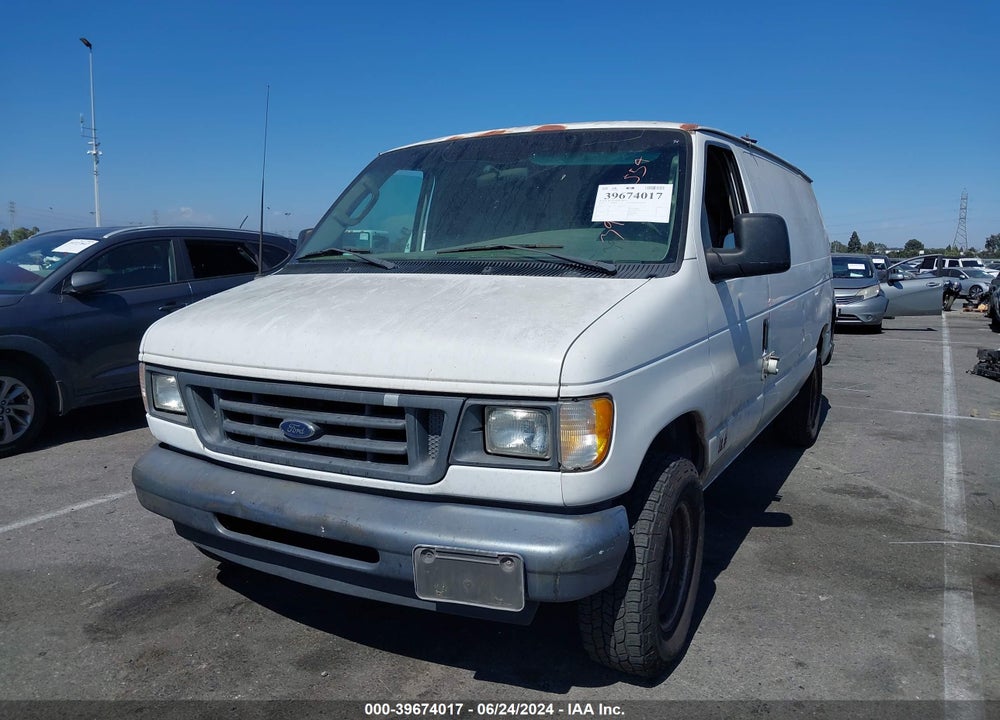 2003 FORD ECONOLINE E250 VAN VIN: 1FTNE24L23HA32333
