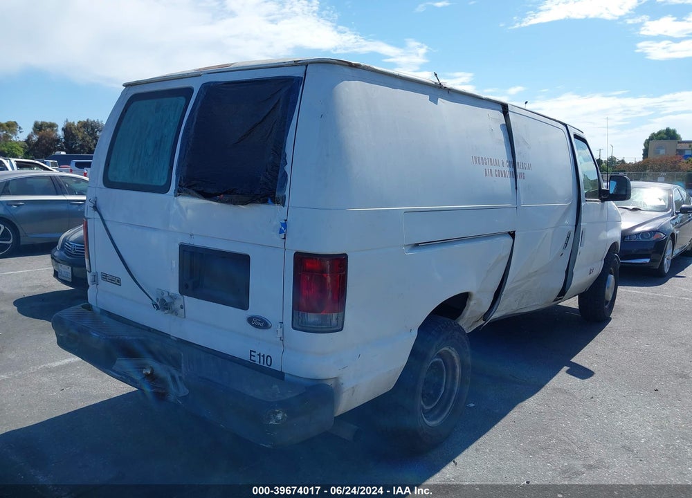 2003 FORD ECONOLINE E250 VAN VIN: 1FTNE24L23HA32333