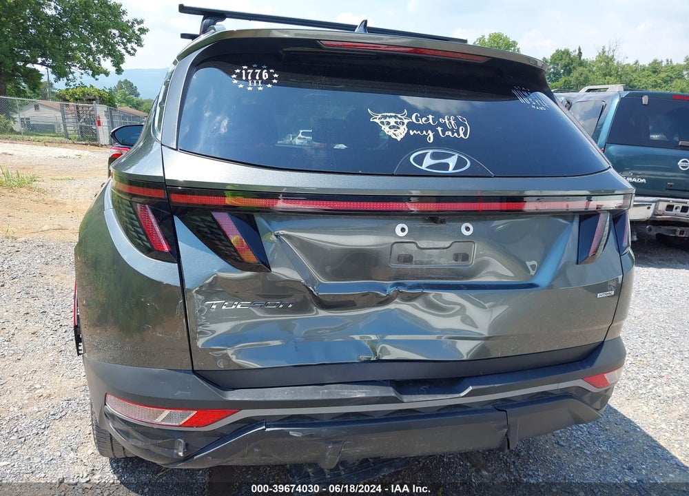 2022 HYUNDAI TUCSON SEL VIN: 5NMJFCAE2NH115902