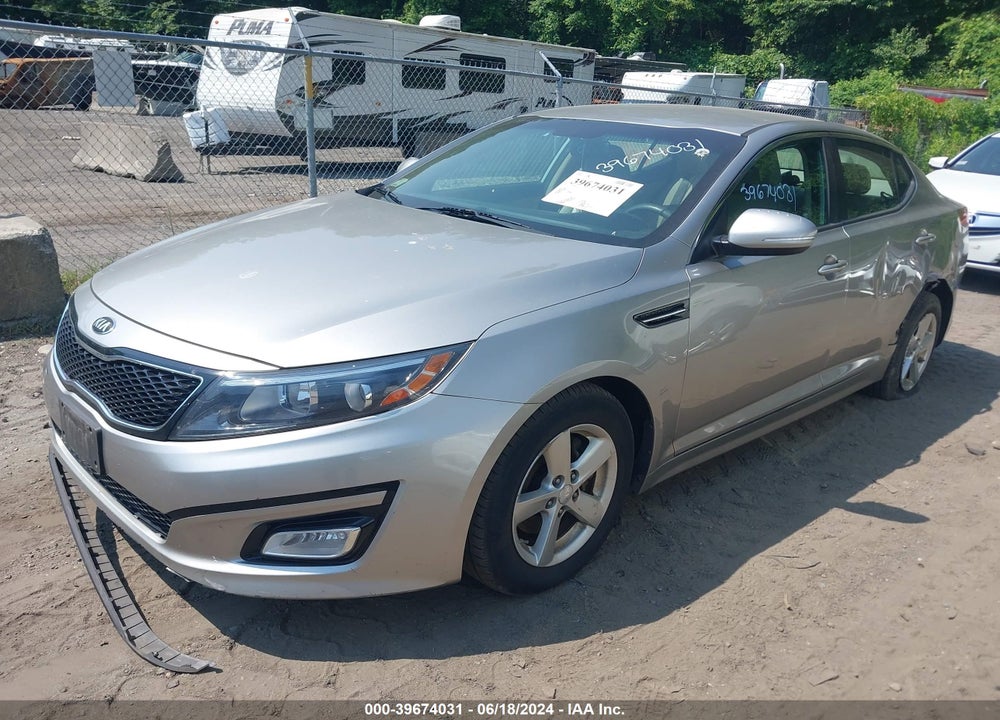 2015 KIA OPTIMA LX VIN: KNAGM4A74F5549571