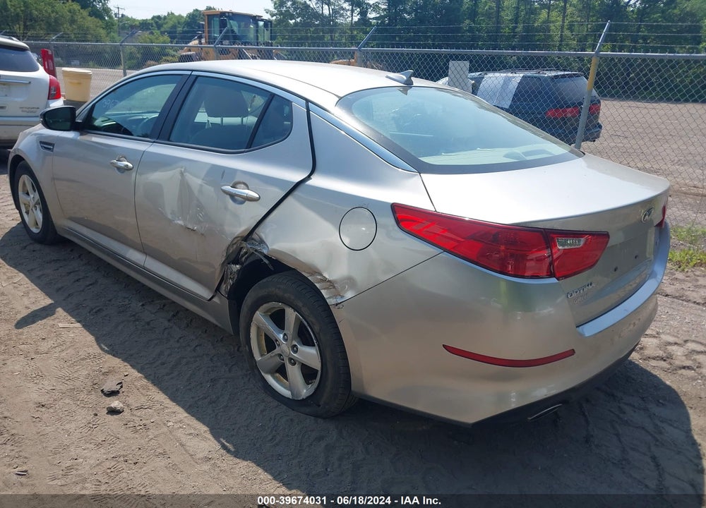 2015 KIA OPTIMA LX VIN: KNAGM4A74F5549571