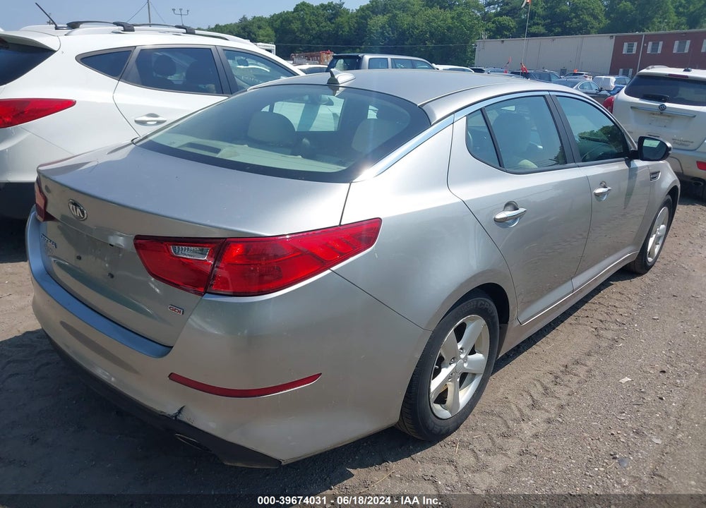 2015 KIA OPTIMA LX VIN: KNAGM4A74F5549571