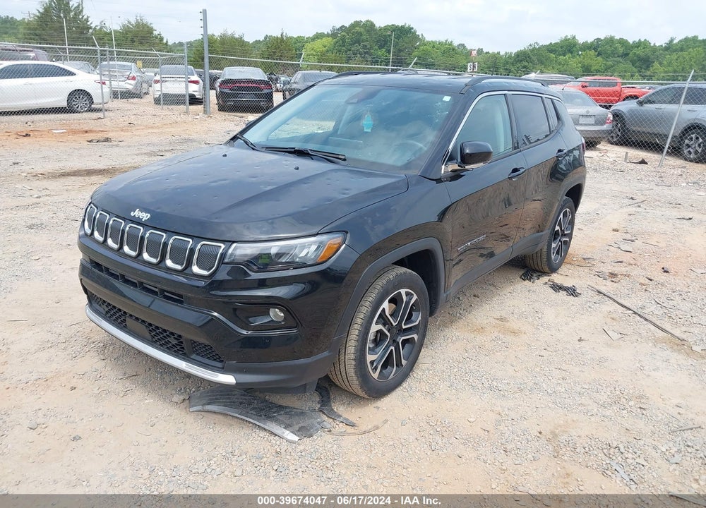 2022 JEEP COMPASS LIMITED 4X4 VIN: 3C4NJDCBXNT151672