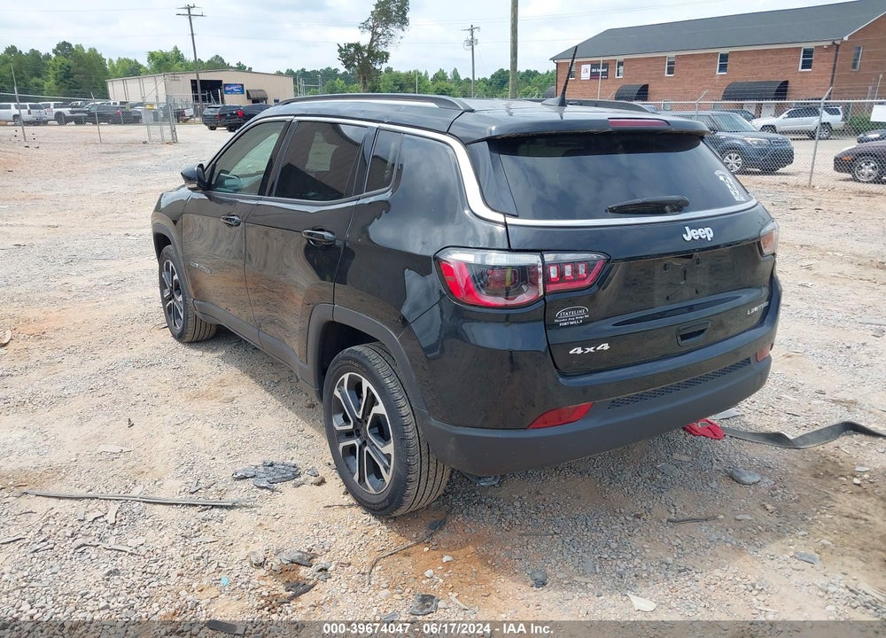 2022 JEEP COMPASS LIMITED 4X4 VIN: 3C4NJDCBXNT151672