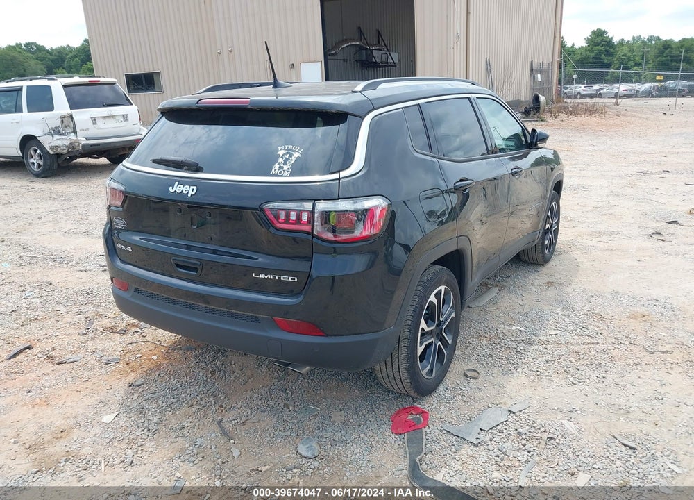 2022 JEEP COMPASS LIMITED 4X4 VIN: 3C4NJDCBXNT151672