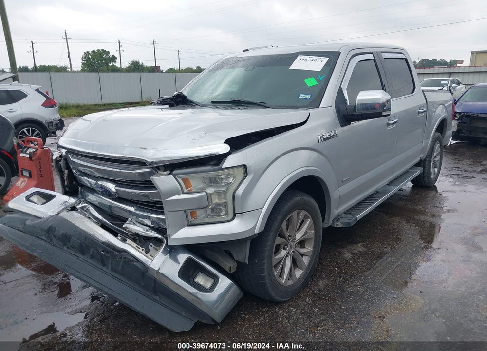 2016 FORD F-150 LARIAT VIN: 1FTEW1CG6GKF16770