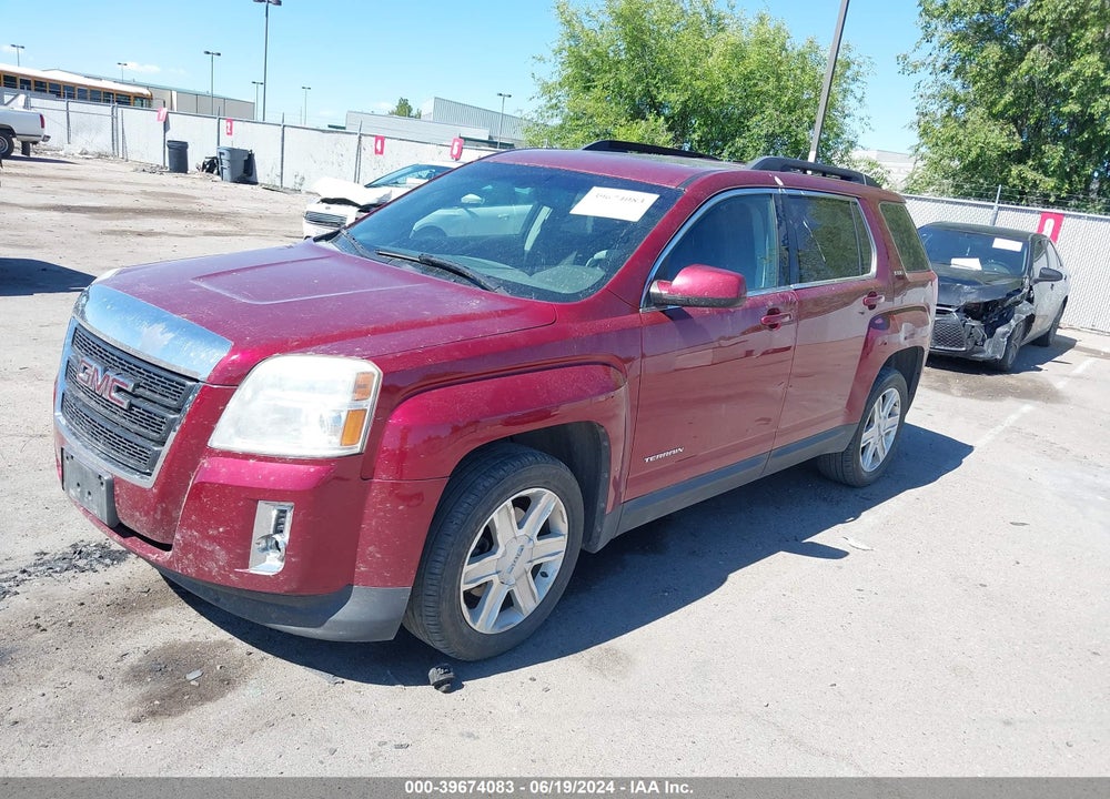 2010 GMC TERRAIN SLE-2 VIN: 2CTFLDEY6A6277837