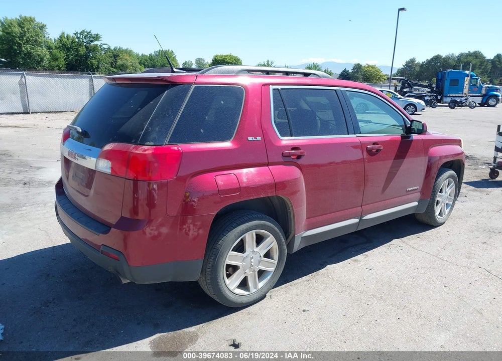 2010 GMC TERRAIN SLE-2 VIN: 2CTFLDEY6A6277837