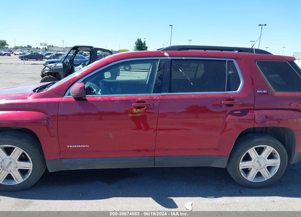 2010 GMC TERRAIN SLE-2 VIN: 2CTFLDEY6A6277837