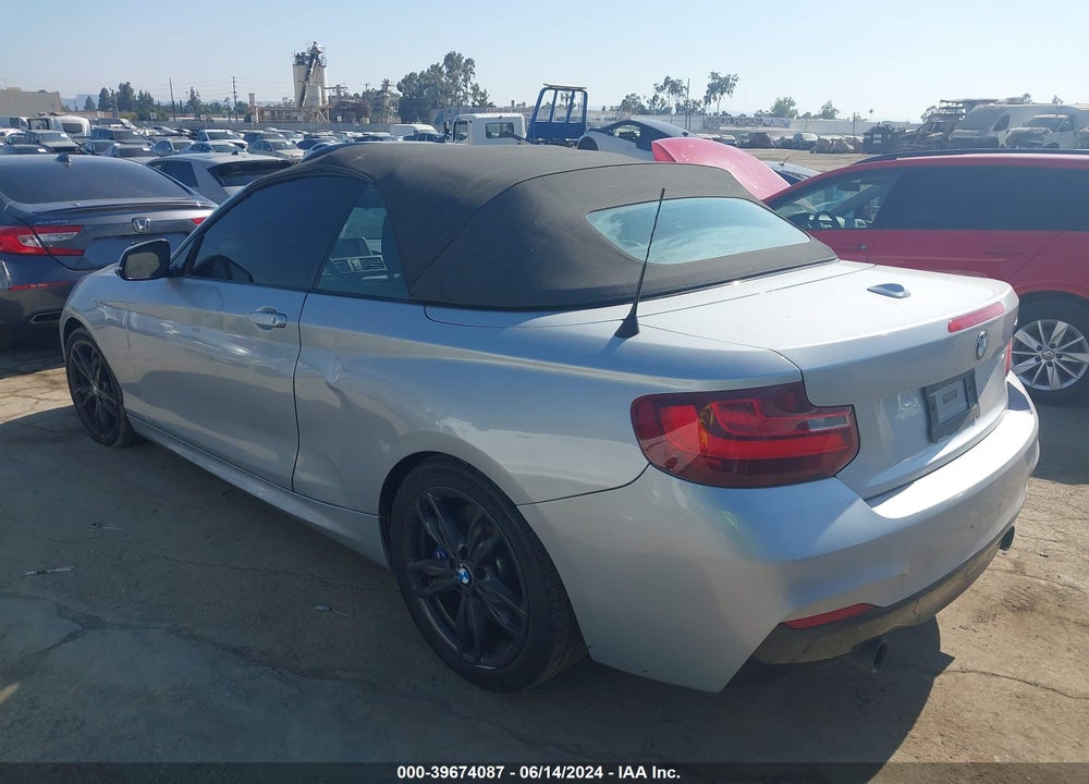 2017 BMW M240I VIN: WBA2L1C34HV666401
