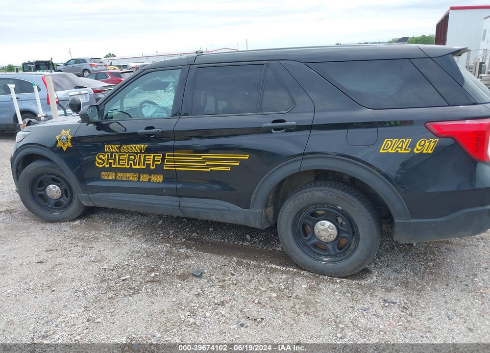 2020 FORD POLICE INTERCEPTOR UTILITY VIN: 1FM5K8AB0LGA71396