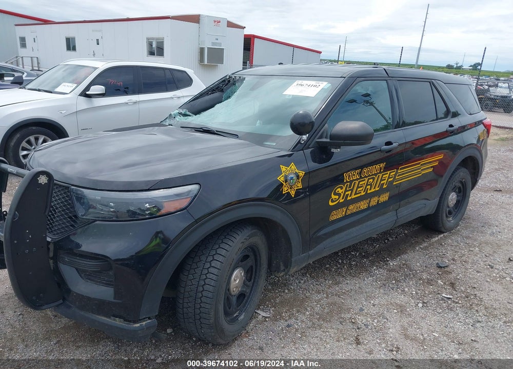 2020 FORD POLICE INTERCEPTOR UTILITY VIN: 1FM5K8AB0LGA71396