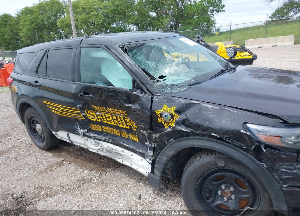 2020 FORD POLICE INTERCEPTOR UTILITY VIN: 1FM5K8AB0LGA71396