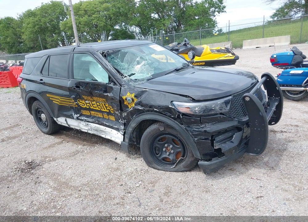 2020 FORD POLICE INTERCEPTOR UTILITY VIN: 1FM5K8AB0LGA71396