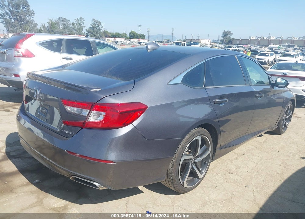 2020 HONDA ACCORD SPORT VIN: 1HGCV1F37LA036869
