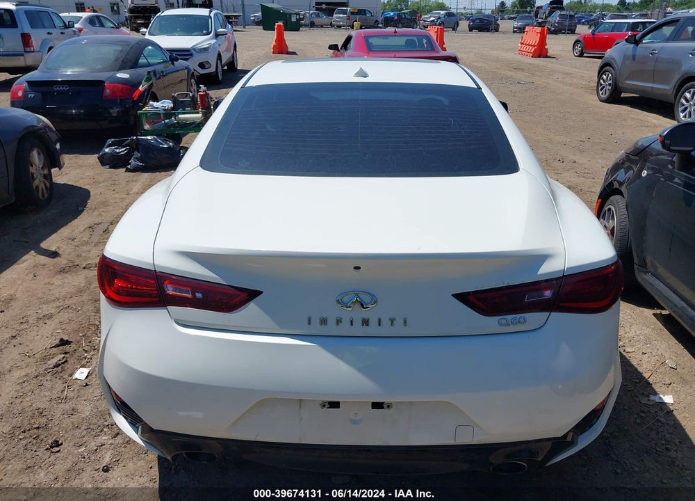 2018 INFINITI Q60 3.0T LUXE VIN: JN1EV7EK6JM342401