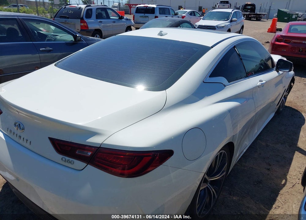 2018 INFINITI Q60 3.0T LUXE VIN: JN1EV7EK6JM342401
