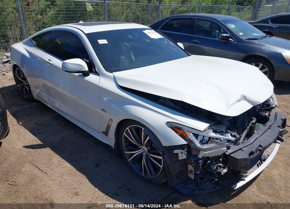 2018 INFINITI Q60 3.0T LUXE VIN: JN1EV7EK6JM342401