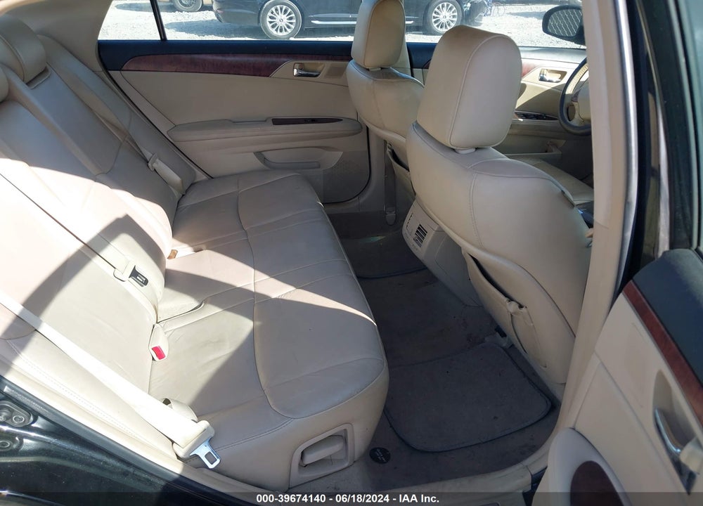 2012 TOYOTA AVALON VIN: 4T1BK3DBXCU452725