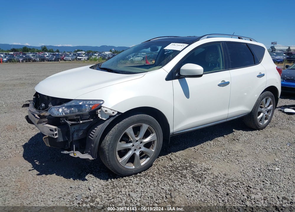 2013 NISSAN MURANO LE VIN: JN8AZ1MW4DW303269