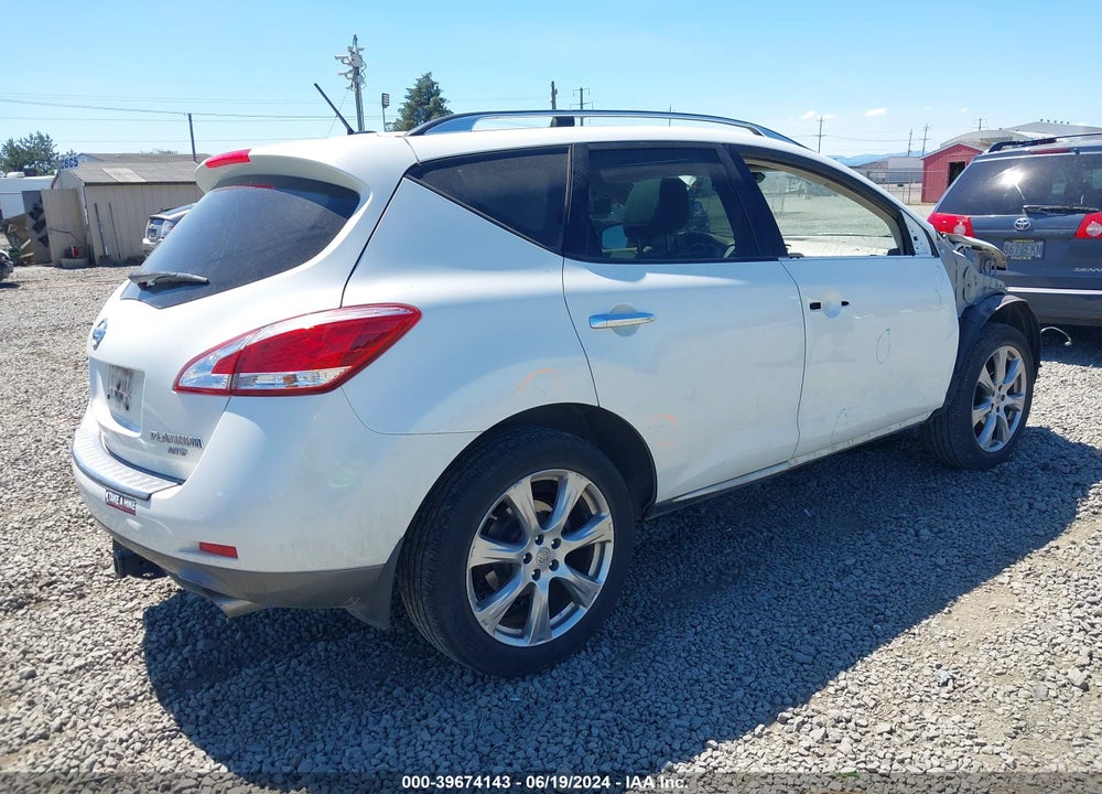2013 NISSAN MURANO LE VIN: JN8AZ1MW4DW303269