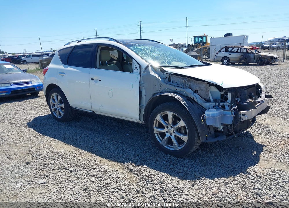 2013 NISSAN MURANO LE VIN: JN8AZ1MW4DW303269