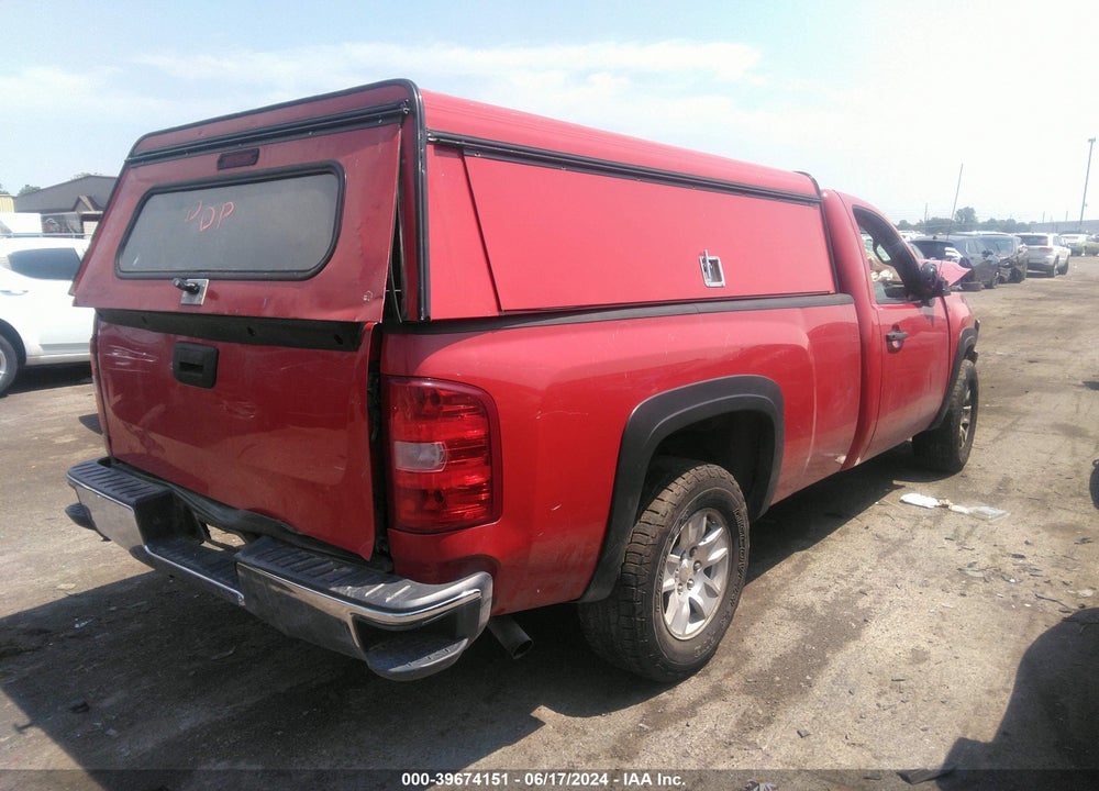 2012 CHEVROLET SILVERADO 1500 WORK TRUCK VIN: 1GCNCPEX3CZ334776
