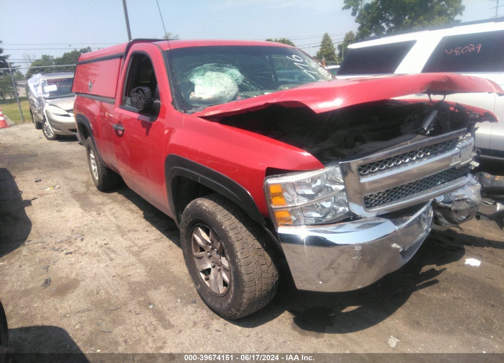 2012 CHEVROLET SILVERADO 1500 WORK TRUCK VIN: 1GCNCPEX3CZ334776