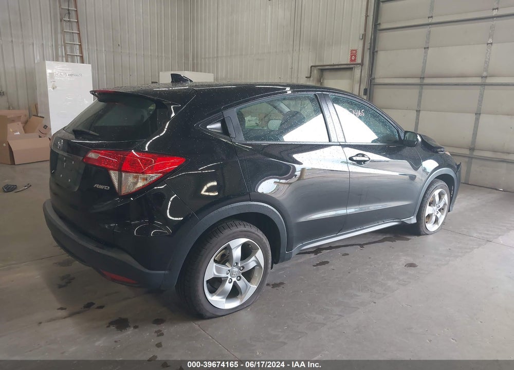 2019 HONDA HR-V LX VIN: 3CZRU6H37KG712480