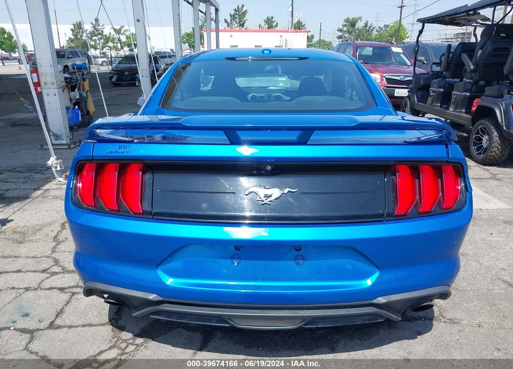 2019 FORD MUSTANG ECOBOOST VIN: 1FA6P8TH6K5106356
