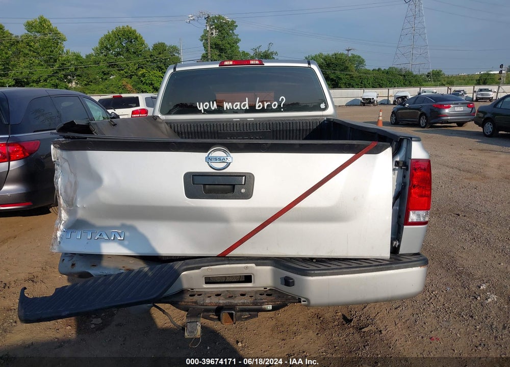 2015 NISSAN TITAN S VIN: 1N6AA0CH9FN502288