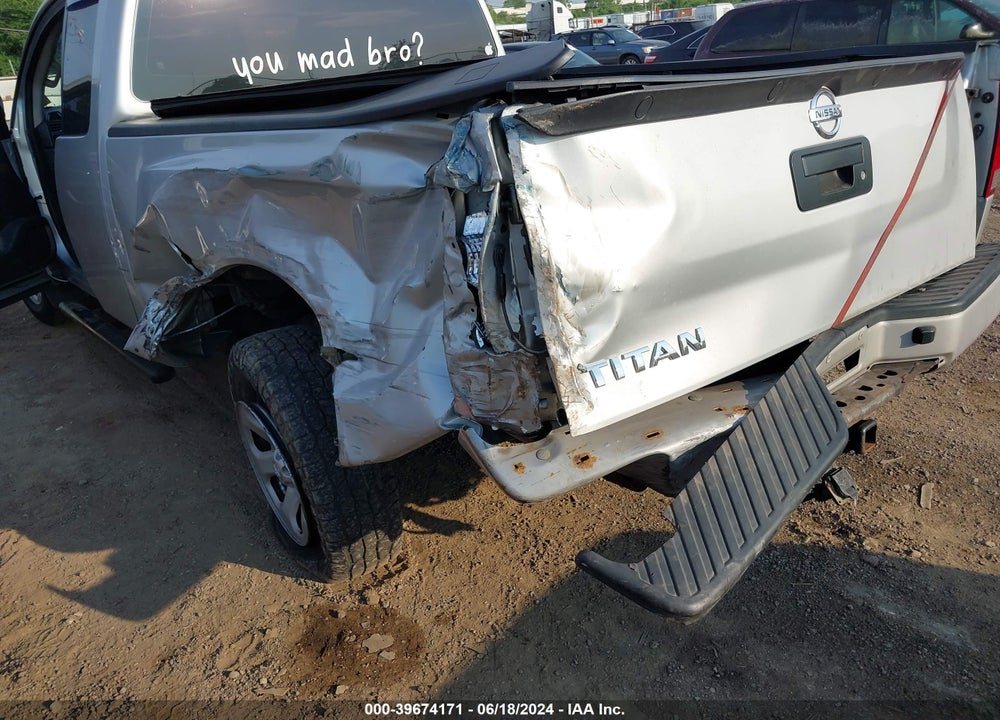 2015 NISSAN TITAN S VIN: 1N6AA0CH9FN502288