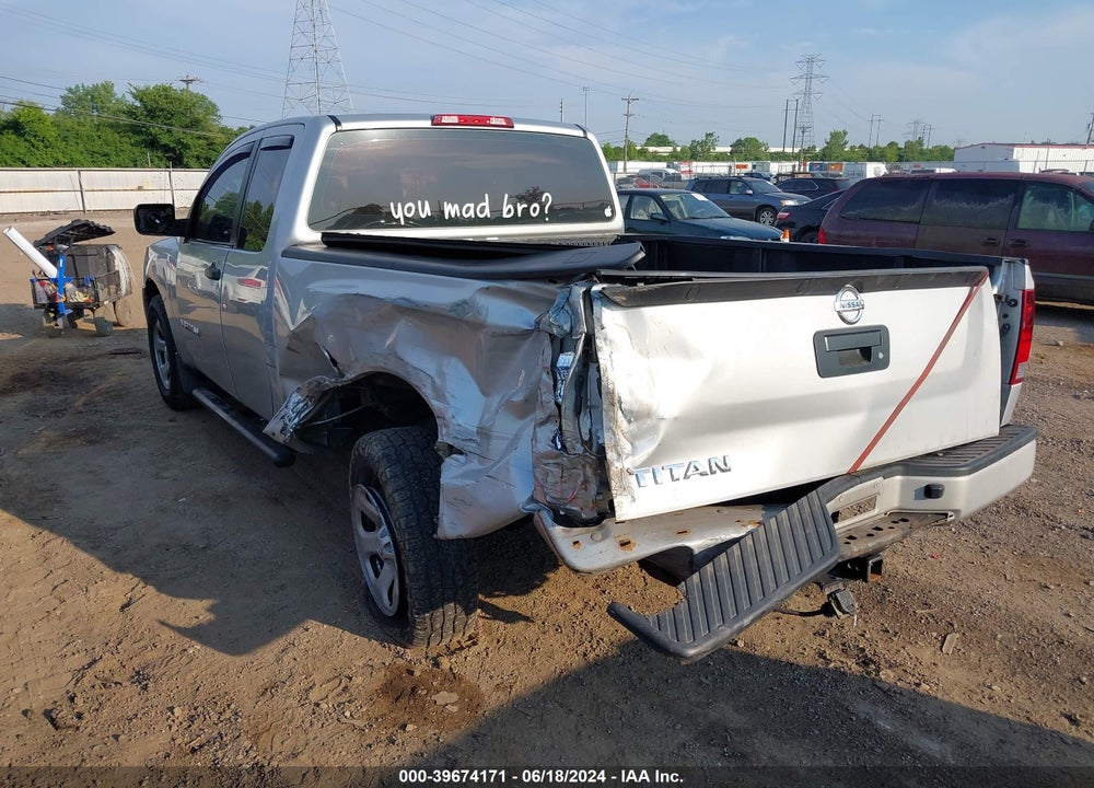 2015 NISSAN TITAN S VIN: 1N6AA0CH9FN502288