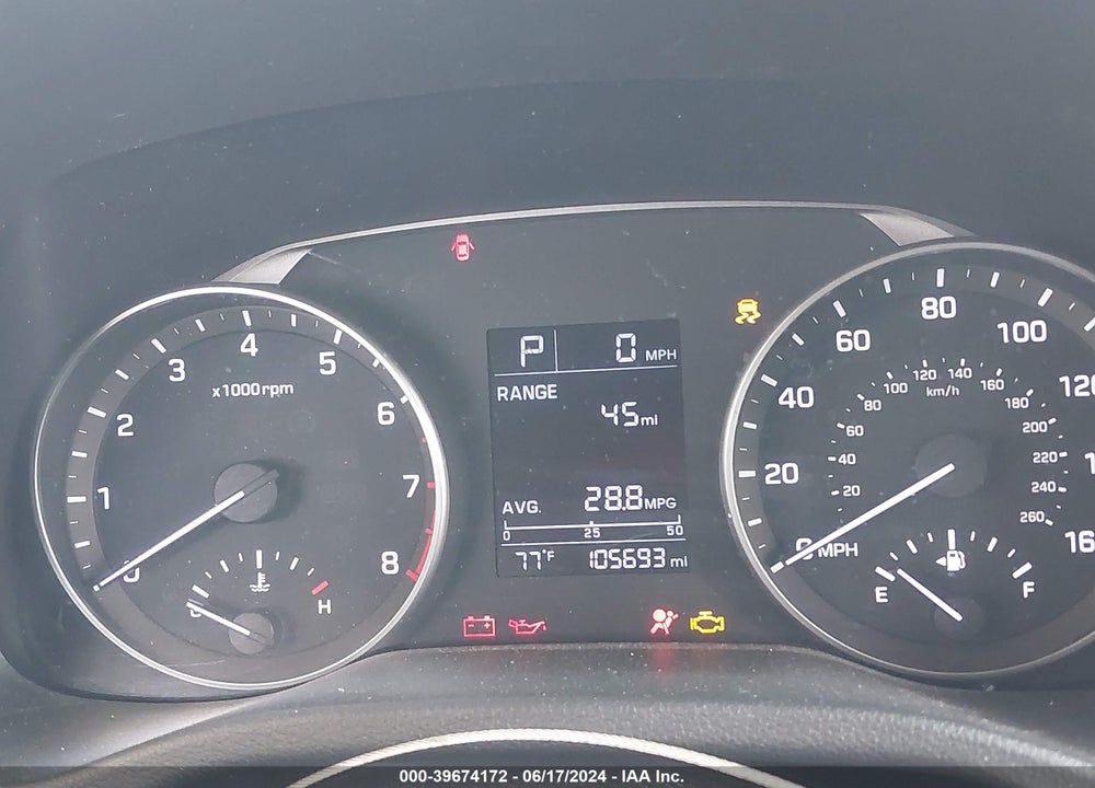 2017 HYUNDAI ELANTRA SE VIN: 5NPD84LF9HH038956