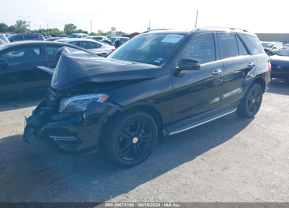 2014 MERCEDES-BENZ ML 350 VIN: 4JGDA5JB0EA289986