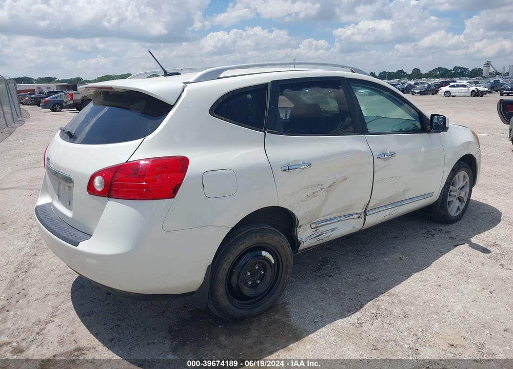 2013 NISSAN ROGUE SV W/SL PKG VIN: JN8AS5MT6DW519528