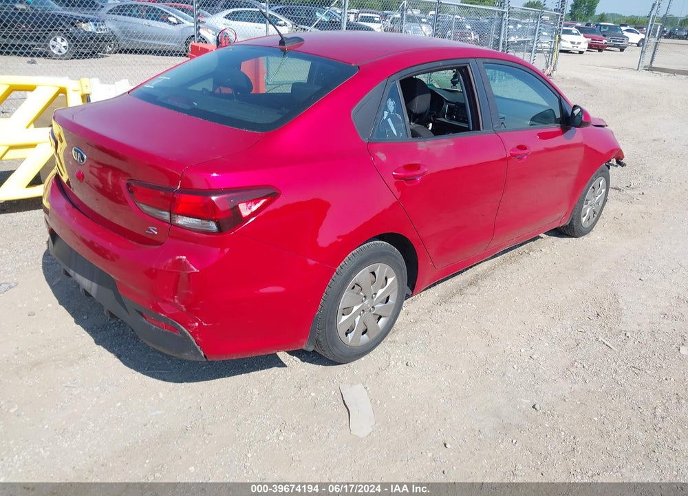 2018 KIA RIO S VIN: 3KPA24AB0JE049939