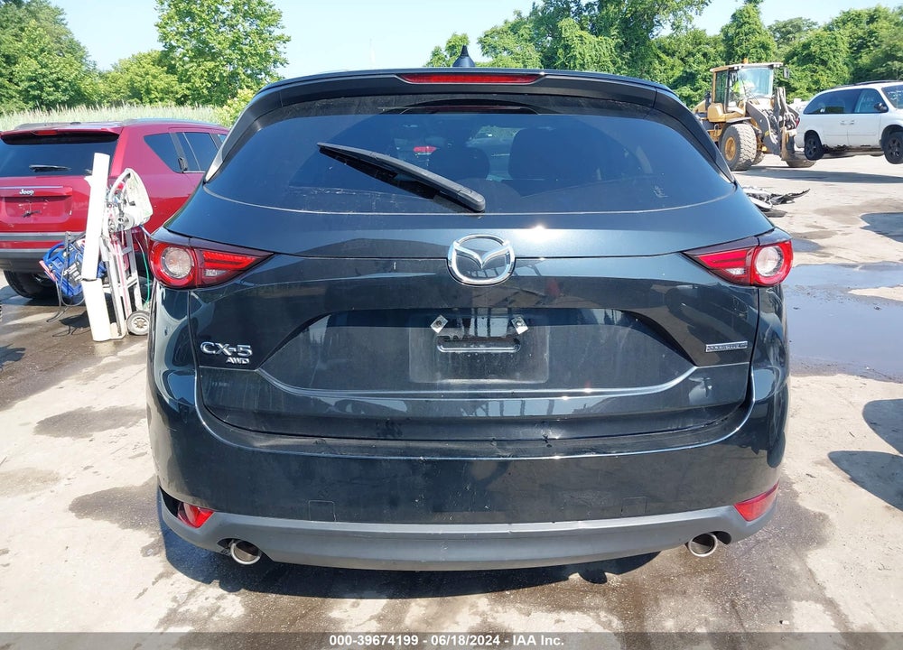 2021 MAZDA CX-5 GRAND TOURING VIN: JM3KFBDM7M0323488