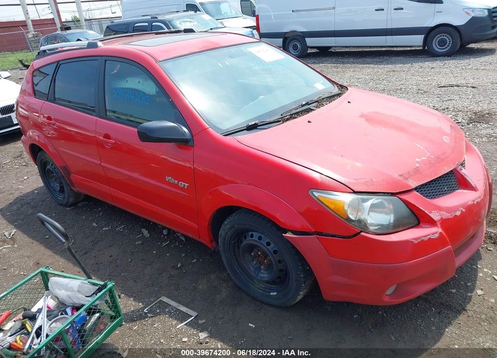 2003 PONTIAC VIBE GT VIN: 5Y2SN62L53Z426447