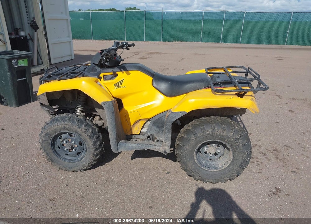 2015 HONDA TRX420 FA VIN: 1HFTE4147F4101406