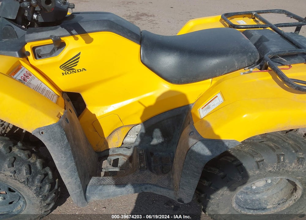 2015 HONDA TRX420 FA VIN: 1HFTE4147F4101406
