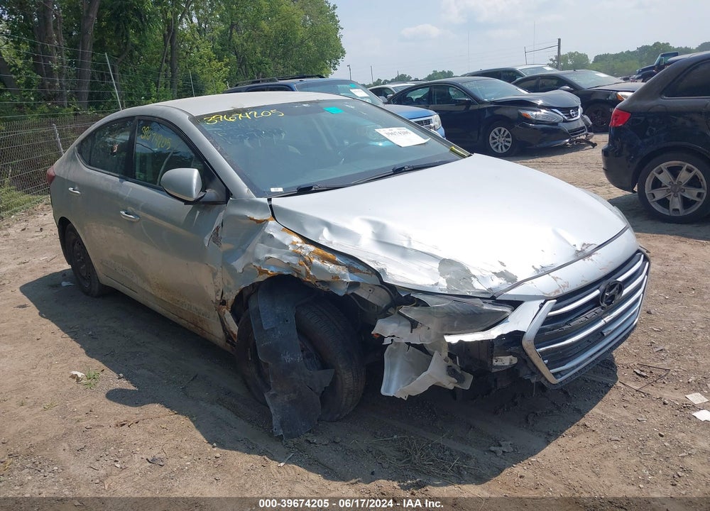 2017 HYUNDAI ELANTRA SE VIN: 5NPD74LF1HH163727